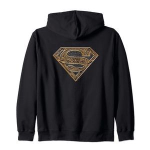 Superman Aztec Shield Zip Hoodie